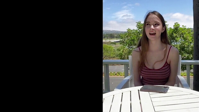 Super Fine Brunette's Huge Teen Tits Makes Asian Man Super Horny Anal Fuck - BananaFever