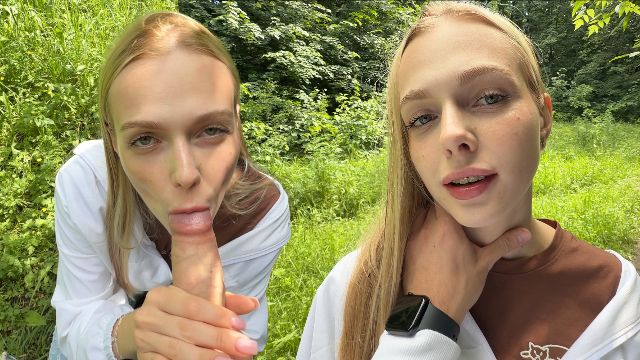 Tinder slut let me rail her in the woods for pocket change