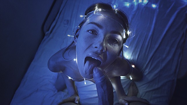 Christmas Light Fuck with Beautiful Fit Girl