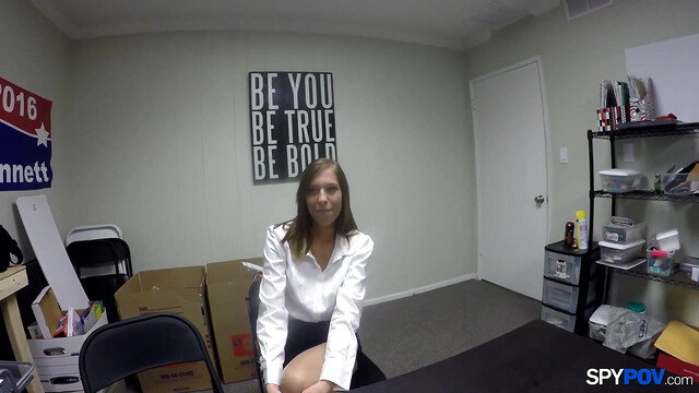 Spy Pov - Harvard grad fucked Molly Manson teen-porn