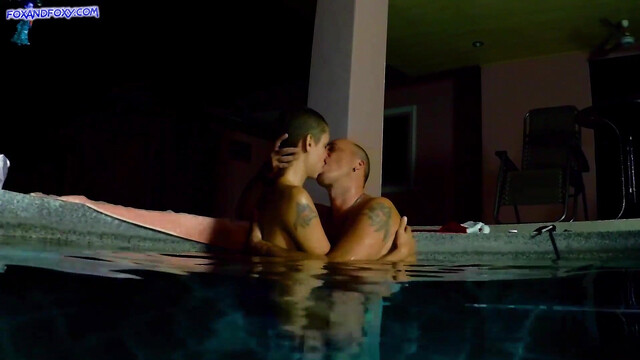 step f. fuck girl teen in the pool after a christmas party