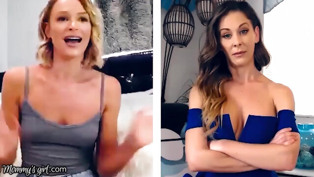 MommysGirl Stepmom-Stepdaughter Fingering Remote Session With Cherie DeVille