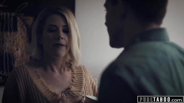 PURE TABOO Stepmom Helped Injured Son Pleasure Himself