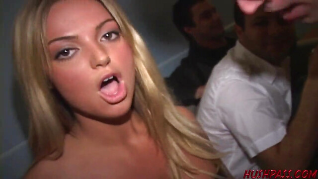 College girl fucks at Frat House Party