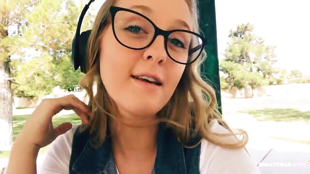 Bad Schoolgirl Caught Skipping gets Fucked by Gym Coach - Molly Pills - Young Tight Slut Punished by Teacher with Facial POV