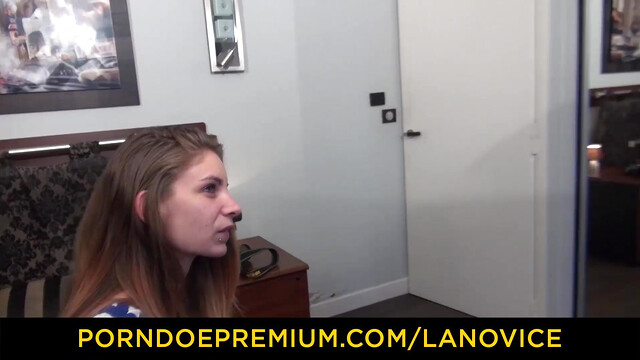 LA NOVICE - French amateur Lindsay is in for hard pussy and ass fuck