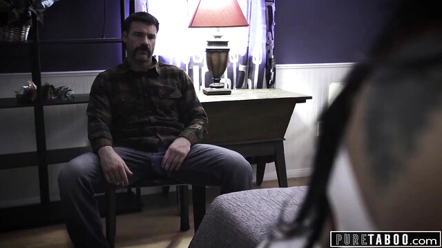 PURE TABOO Teen Double Creampied in Motel