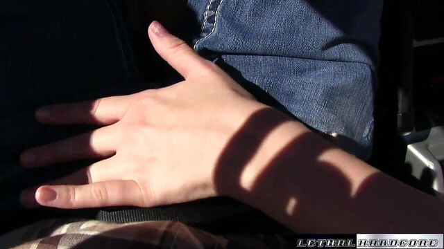 Teen Bailey wants some of her stepdads cock down her throat