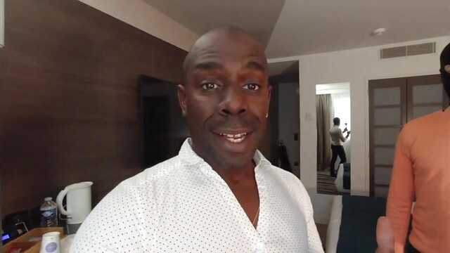 Extreme anal Anna Polina and Joss Lescaf educate and humiliate real cuckold man. PART1