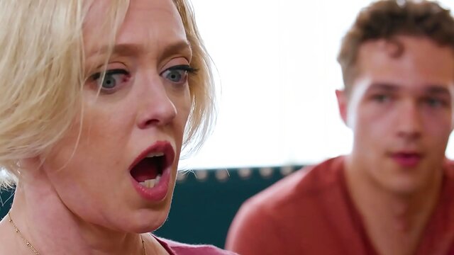 Steaming Milf Tempts Stepson, Seduces Him With Curves, Fucks Hard Until Cum Explodes