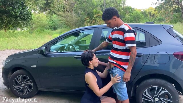 Hot Ass Gets Wildly Fucked by Uber Driver in Abandoned Spot