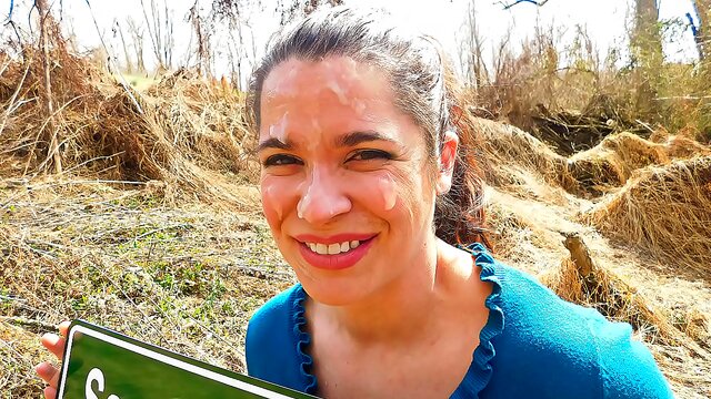 Public Cumwalk - Wife's Cum-Soaked Walk of Shame After Getting Owned in Public