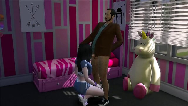 Daddy, I love you so much whispered seductively, making him ache with desire