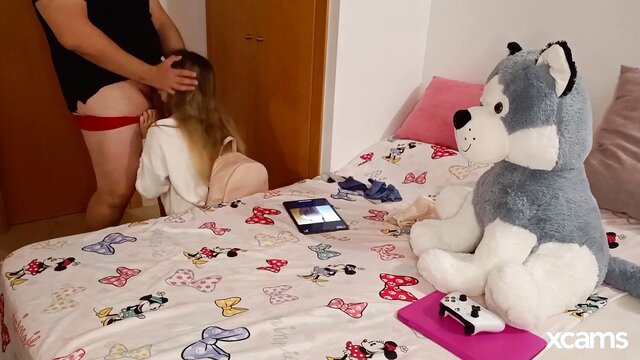 Caught My Stepdad Jerking Off to My Pics: Guess What I Did Next