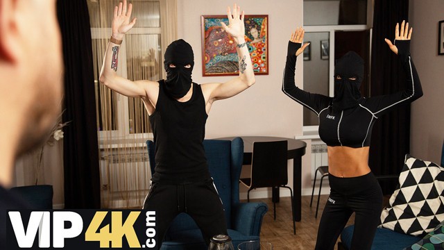 Scrounger Gets Her Greedy Pussy Stuffed By The Homeowner’s Thick Dick