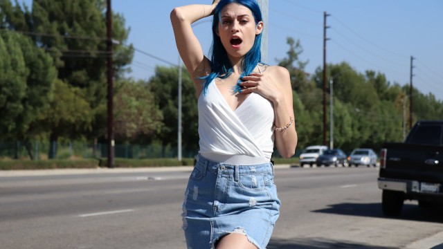 Screwing Her Steamy Stepsister in Public Gets Her Wildly Fucking Horny