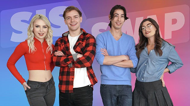 Horny Teens Fucking Other's Bros, Swapping Stepmates, Getting Ridden Hard