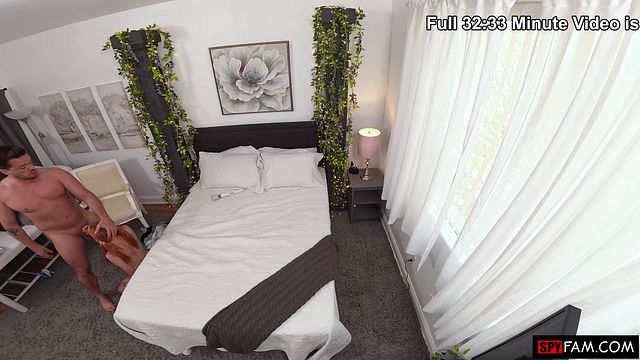 Gracey Snow's Ginger Body Sluts for Stepdad's Rough Pussy Play