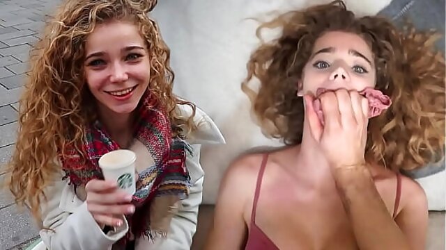 Broke Girl Filming Her First Porno To Make Some Quick Cash