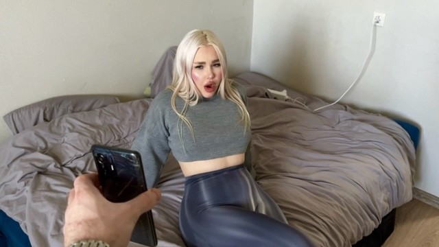 Naughty Stepmom Accidentally Sends Stepson A Video, Then Begs For His Cock Herself
