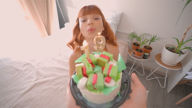 Wished Stepsister Happy Birthday Then Filled Her Sweet Tight Pie With Warm Cum