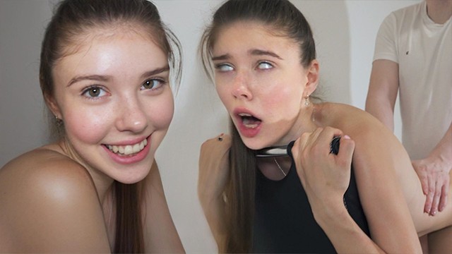 Deep Doggy Fuck In Dorm Room Ends With Him Busting Hard Inside Her Tight Little Slut Pussy