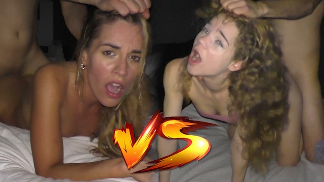 Two Smoking Hot Amateurs Compete To See Who Fucks Better In Bed Tonight