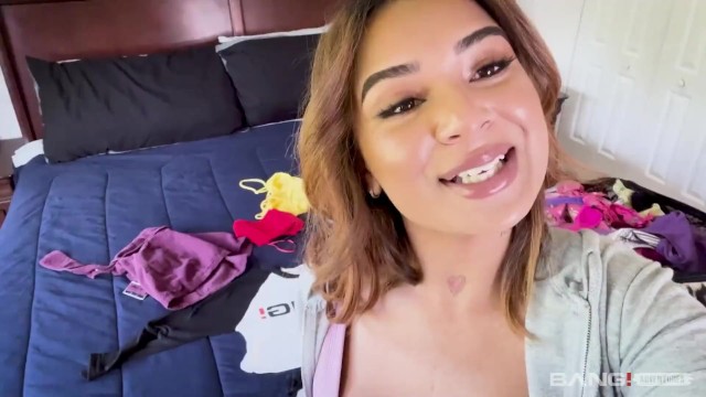 Babi Star airtight and loving every second of her very first intense gangbang