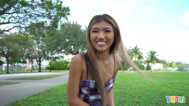 Shy Asian Wifey In Red Cheongsam Moans Loudly Riding Huge White Cock At Home
