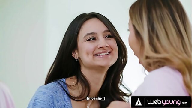 Besties turn competitive when the nipple sucking contest gets wild