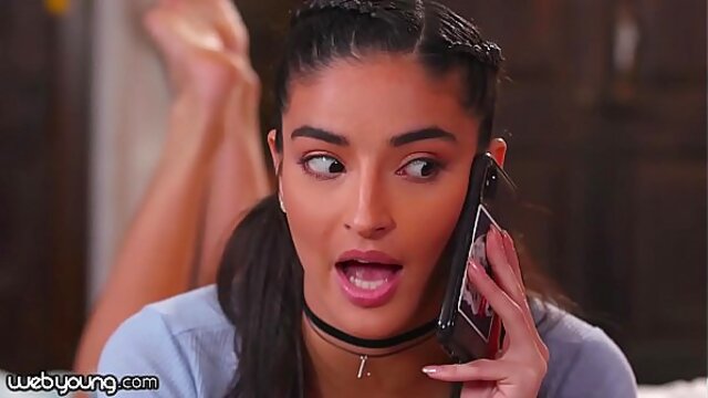 Hot Friday night fingering party turns into steamy lesbian love at her house