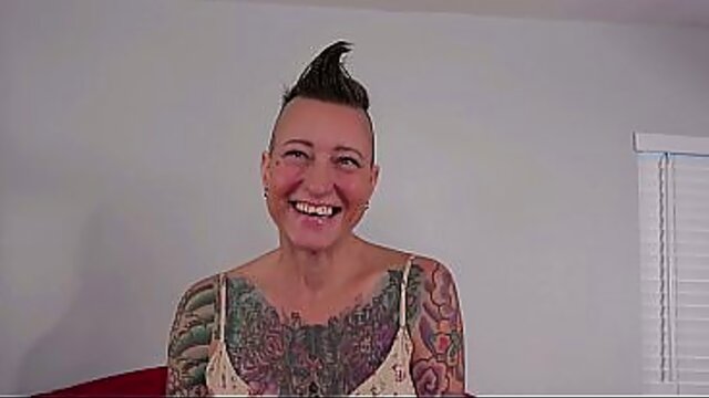 Desperate MILF rides cock wildly before loving gangbang rocks her world