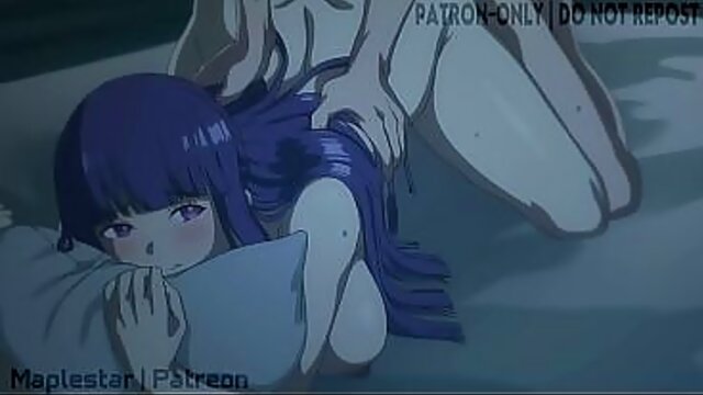 Anime hottie Fern rides Stark's cock in steamy forbidden passion